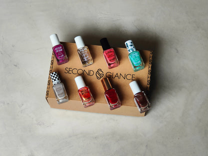 Barry M Nail Paint Polish Beauty Box Manicure Set of 8 Clothes Show